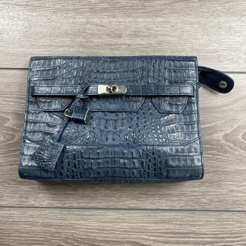 Eileen Kramer Women's Leather Shoulder Bag Blue‎ Read